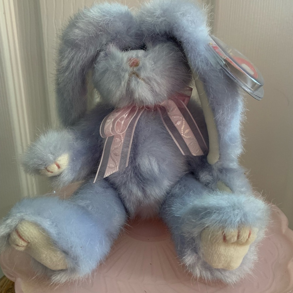 Ty Beanie Baby 1993 Purple Azalea